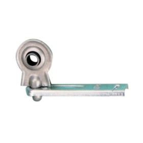 SUPPORTO C/CUSCINETTO A SFERE E ZANCA A MURARE