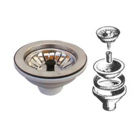 PILETTA BASKET FORO 3 1/2 E TAPPO ATTACCO 11/2*