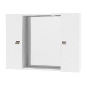 SPECCHIO DA BAGNO 198 A 2 ANTE BIANCO