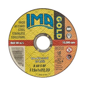 IMA DISCO P/INOX GOLD PIANO D 115X1,0 MM