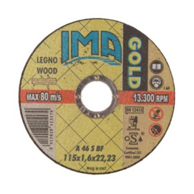 IMA DISCO P/LEGNO GOLD PIANO D 115X1,6 MM
