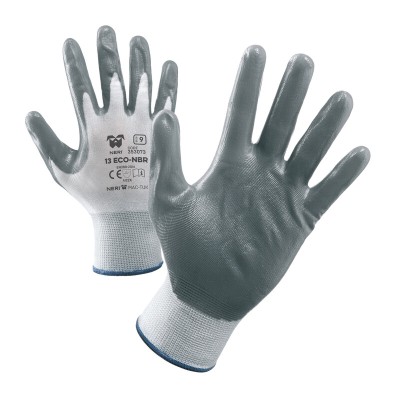 GUANTI NYLON/NITRILE NBR 13ECO TG. 8