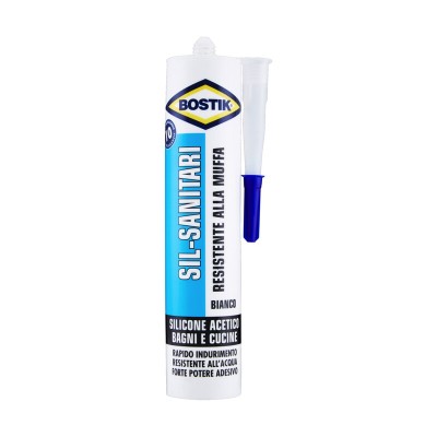 BOSTIK SIL-SANITARI RESISTENTE MUFFA 280 ML BIANCO