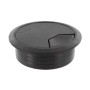 BOCCHETTA PASSACAVI D 60 MM PLASTICA NERO