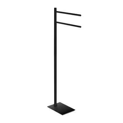 GEDY TR31 PIANTANA PORTASCIUGAMANI NERO OPACO