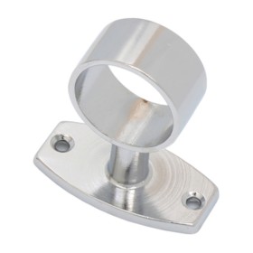 PASSANTE CORRIMANO OTTONE TUBO CROM D 18 MM**