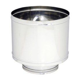 FUMAIOLO A BOTTE INOX AISI 304 D 25 CM