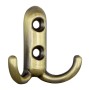 APPENDIABITI A 2 GANCI 45X45 MM BRONZO SFUMATO