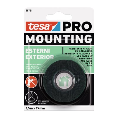 NASTRO BIADESIVO TESA MOUNTING PRO EST. 19MMX1,5M