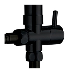 DEVIATORE COLONNA DOCCIA LX-4001 NERO OP GROENL