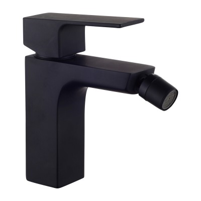 SERIE ELEGANT GRUPPO BIDET MISCELATORE NERO OPACO
