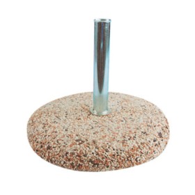 BASE P/OMBRELLONE IN CEMENTO 35 KG TUBO 50 MM