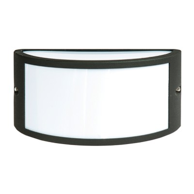 Applique all. enio nero e27 ip44