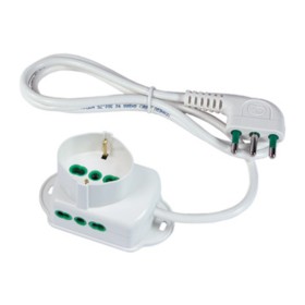 FME 42.105 MULTIPRESA 2P BIP+1BIP/SCHUKO TRIAX 1,5 M