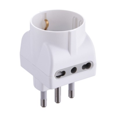 ADATTATORE TRIPLO 16A 2PR BIP E SCHUKO BIA FIG.11