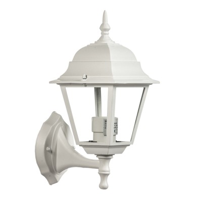 Applique allum.bianco v.alto e27