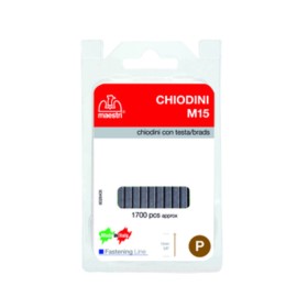 MAESTRI BLISTER CHIODINI M15 P/FISSATRICE 1700 PZ