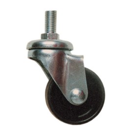 RUOTA NYLON D 50 MM PERNO FILETTATO 8MAX15 MM*