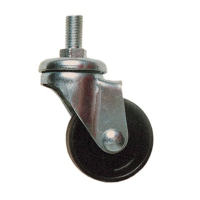 RUOTA NYLON D 50 MM PERNO FILETTATO 8MAX15 MM*