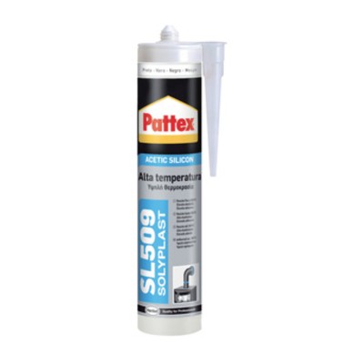 PATTEX SILICONE ALTE TEMP. SL509 ROSSO 300 ML CARTUC.
