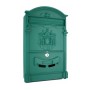 CASSETTA POSTALE REGIA POSTA ALL 26X9X41 CM VERDE