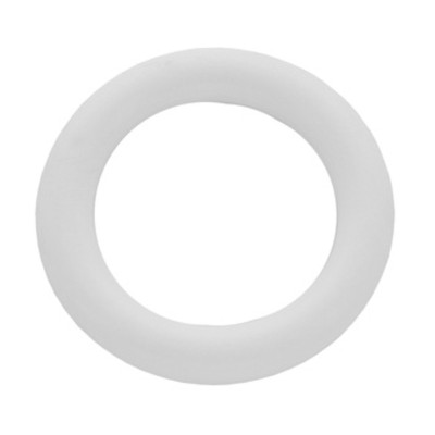 ANELLO BASTONE TENDA D 46X66 PLASTICA C/FORO BIANCO