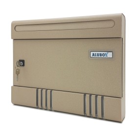 CASSETTA POSTALE ALUBOX SIR/E 36,5X7X29 CM SABBIA
