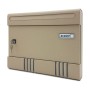 CASSETTA POSTALE ALUBOX SIR/E 36,5X7X29 CM SABBIA