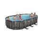 PISCINA C/TELAIO OVALE COM.610X366X122H 5611R