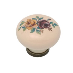 POMOLO PORCELLANA TONDO C/BASE F/ 1 31X26 MM