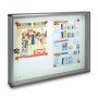 BACHECA FONDO MAGNETICO ALUBOX BC2 55X5X40 ARG