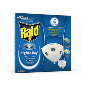 ANTIZANZARE RAID NIGHT DAY 1 RICARICA