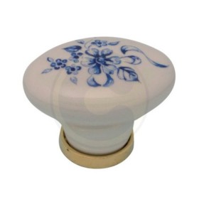 POMOLO PORCELLANA OVALE C/BASE F/ 7 24X34X25 MM