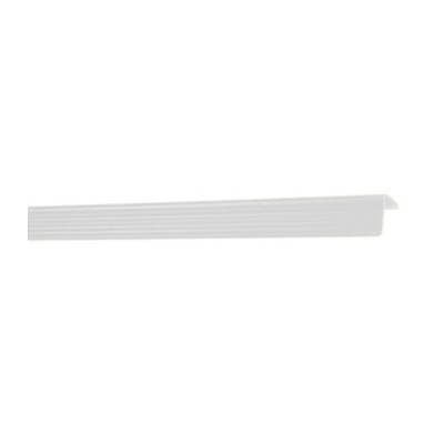 PARASPIGOLO 25X25 PLASTICA RIGATO 170 CM BIANCO