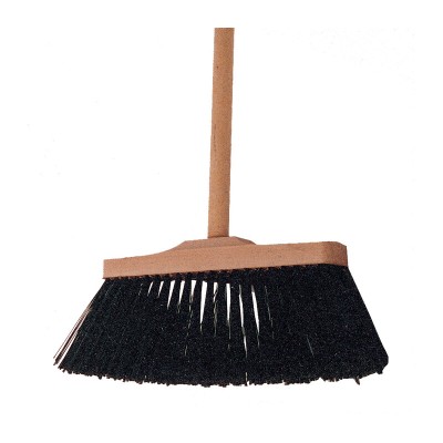 SCOPA INDUSTRIALE 27 CM SUPPORTO LEGNO S/MANICO