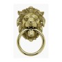 BATTENTE OTTONE LEONE C/ANELLO 155 MM ANTICATO