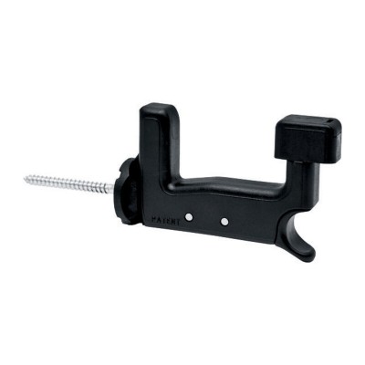 FERMAIMPOSTE IN PLASTICA GRILLO NERO 150 MM