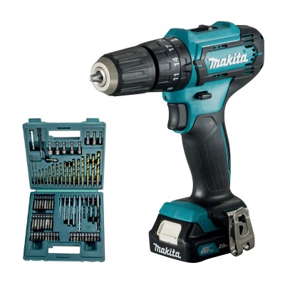 MAKITA SUPERKIT 12VP-2AH-LI HP333DSAX1 2 BATTERIE