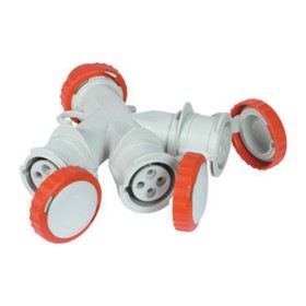 FME 73.140 ADATTATORE CEE 16A 3 PRESE 380V IP44