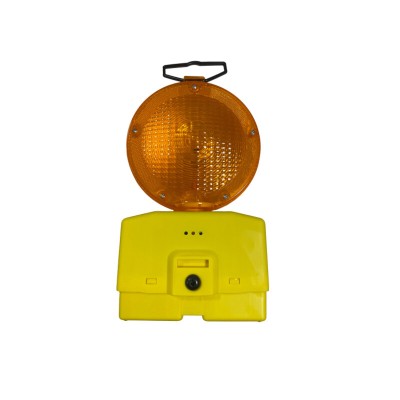 LAMPEGGIANTE P/CANTIERE LUCE GIALLA S/BATTERIA