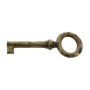 CHIAVE P/MOBILI 33728 29X69 MM OTTONE ANTICATO