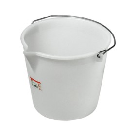 SECCHIO ALIMENTARE C/BECCO 17 L BIANCO