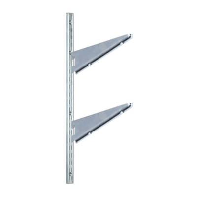 REGGIMENSOLA 2 GANCI 2770 BIANCO 20 CM