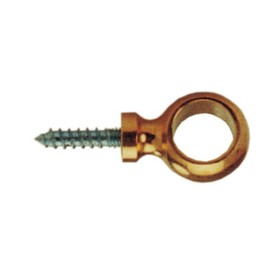 OCCHIOLO OTTONATO PER FERMATAPPETI D 11,6 MM