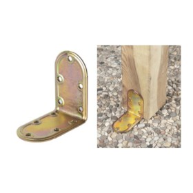 PIASTRA 971 ANGOLARE ACCIAIO TROPIC 40X 40 MM