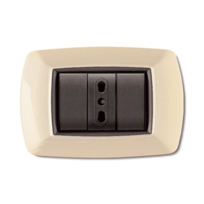 PLACCA LIFE LIVING PLAST AVORIO 3P