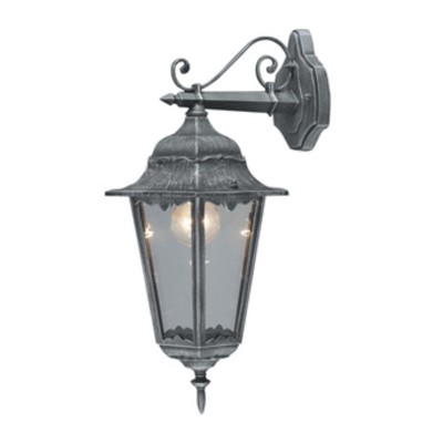 LANTERNA IRLANDA W100 C/BRACCIO GRIGIO GHISA