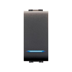 LIFE 4013 DEVIATORE UNIPOLARE ILLUMIN.LE GRIGIO