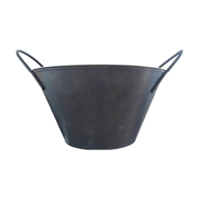 SECCHIO P/MURATORE IN FERRO D 34 CM