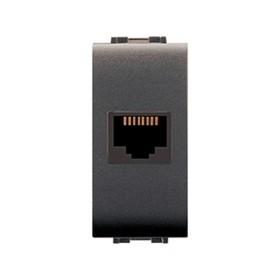 LIFE 4083 PRESA TELEFONICA RJ45 PLUG 8/8 GRIGIO ANT